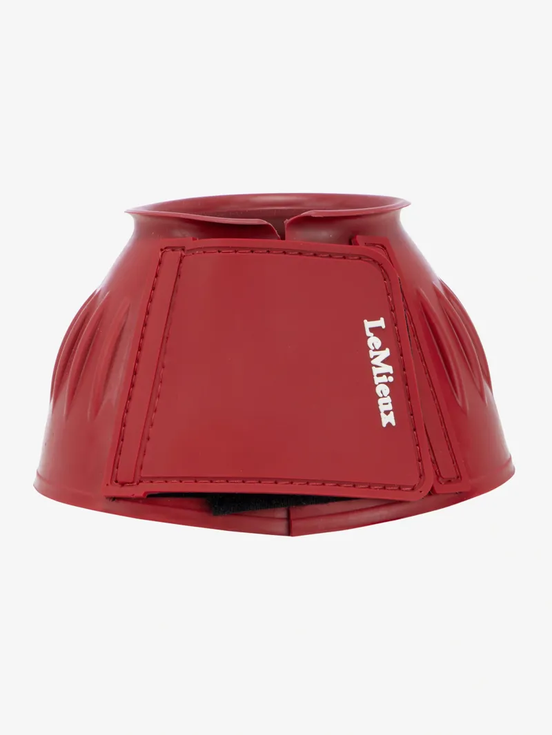 LeMieux Rubber Bell Boots - Russet-3