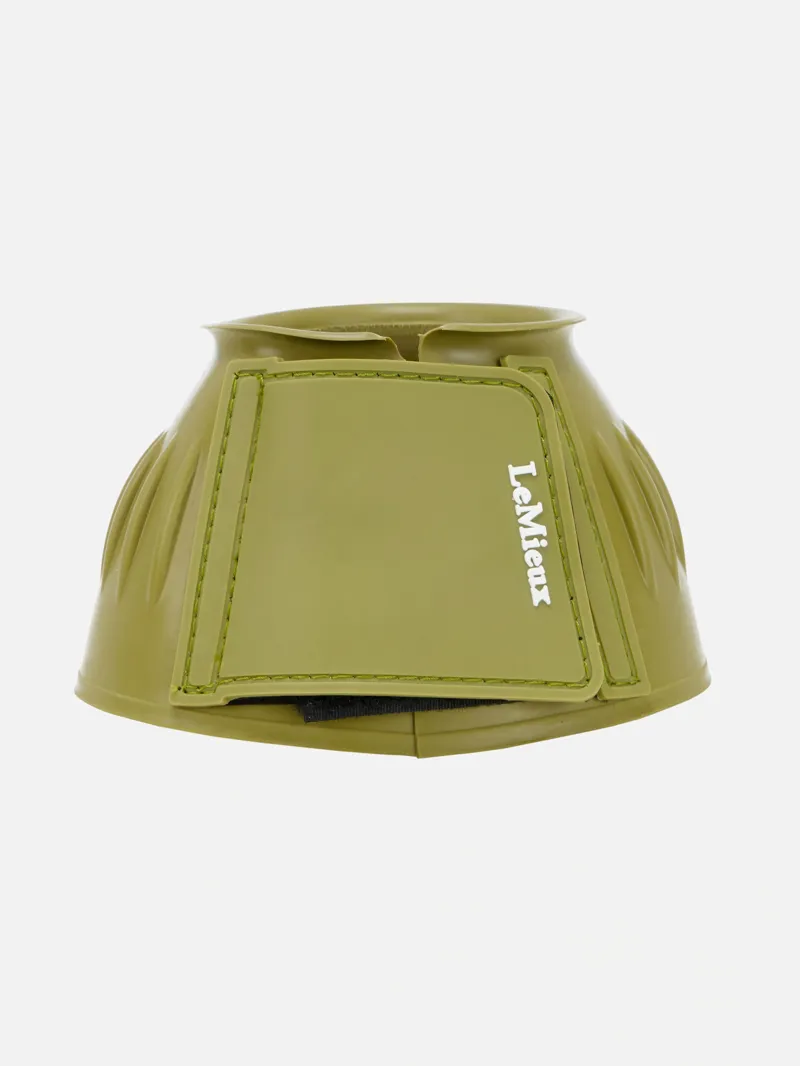 LeMieux Rubber Bell Boots - Gooseberry-2