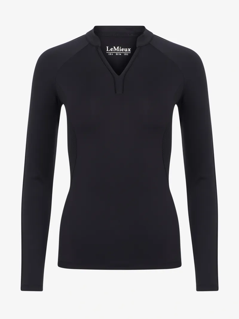 LeMieux Lisa Long Sleeve Base Layer - Black