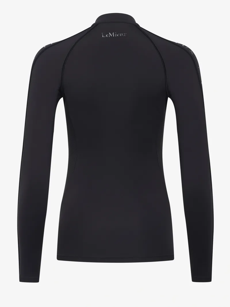 LeMieux Lisa Long Sleeve Base Layer - Black-1