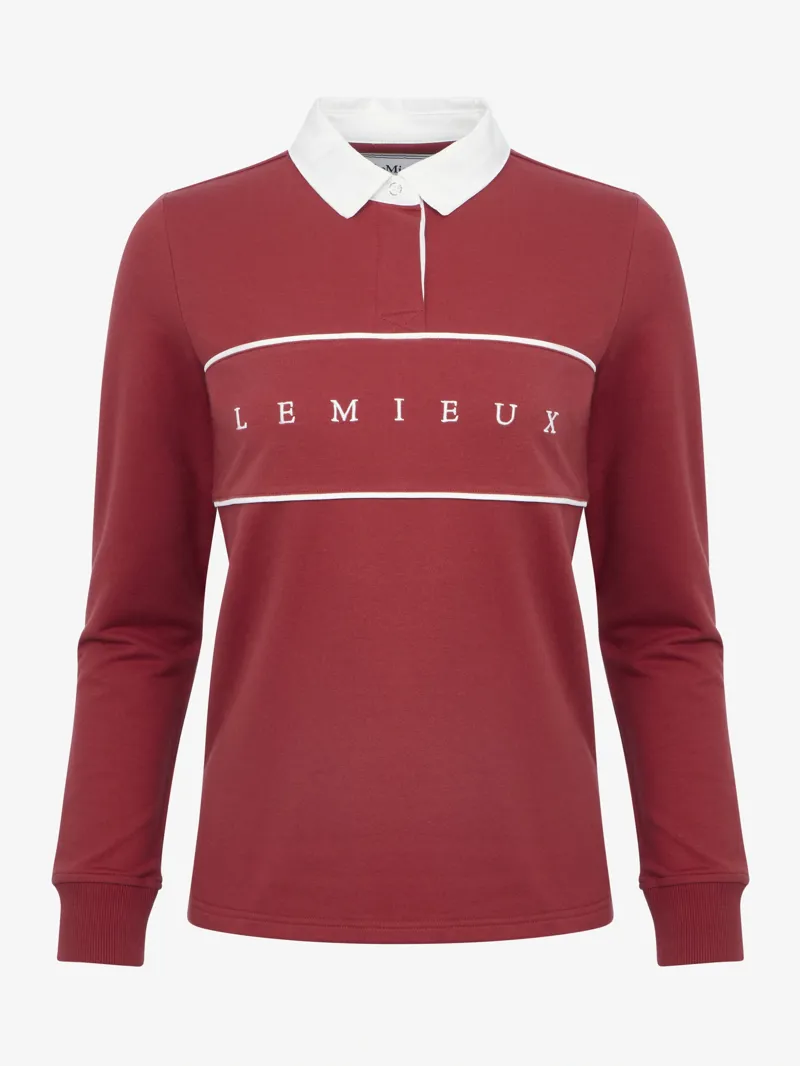 LeMieux Rochelle Rugby Shirt - Russet