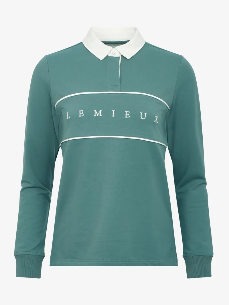 LeMieux Rochelle Rugby Shirt - Aloe