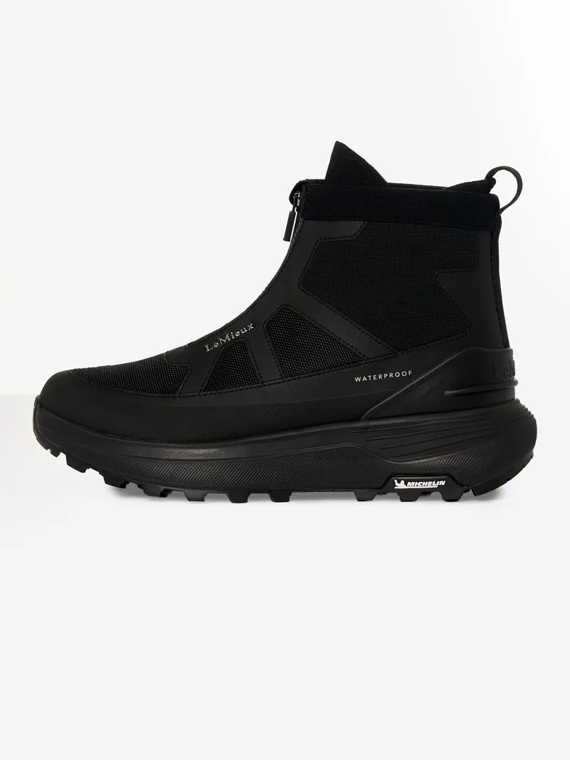 LeMieux Cavara Performance High Top Trainer - Black-1
