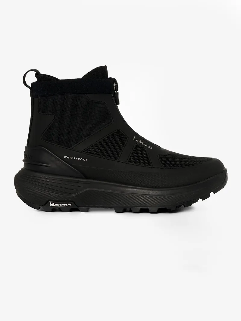 LeMieux Cavara Performance High Top Trainer - Black-4
