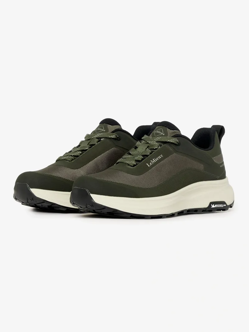 LeMieux Kanta Waterproof Trainers - Olive