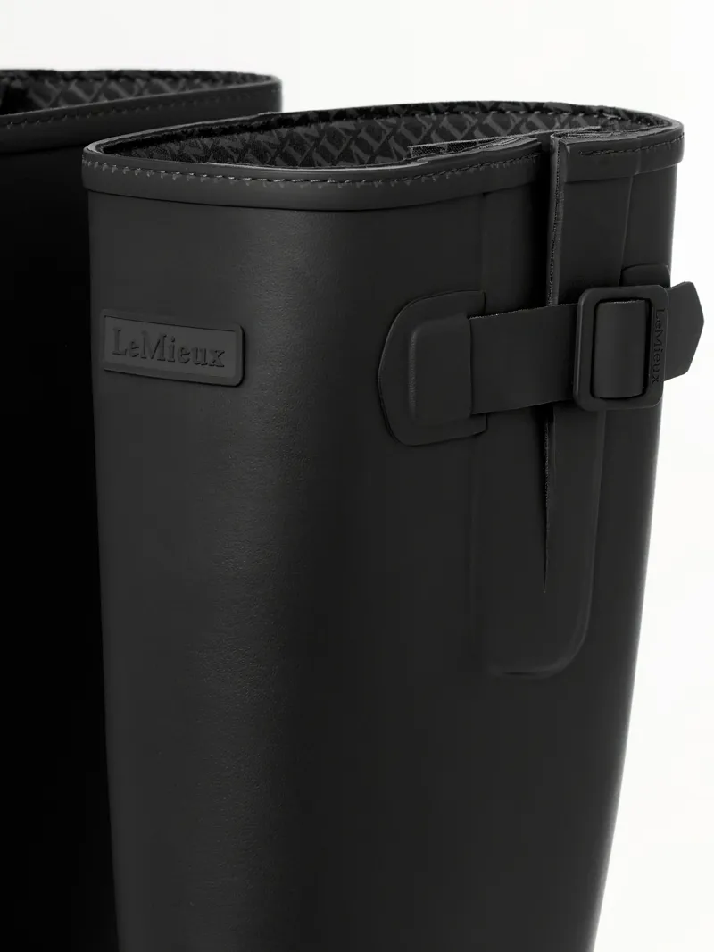 LeMieux Mens Bramshaw Welly - Black-4