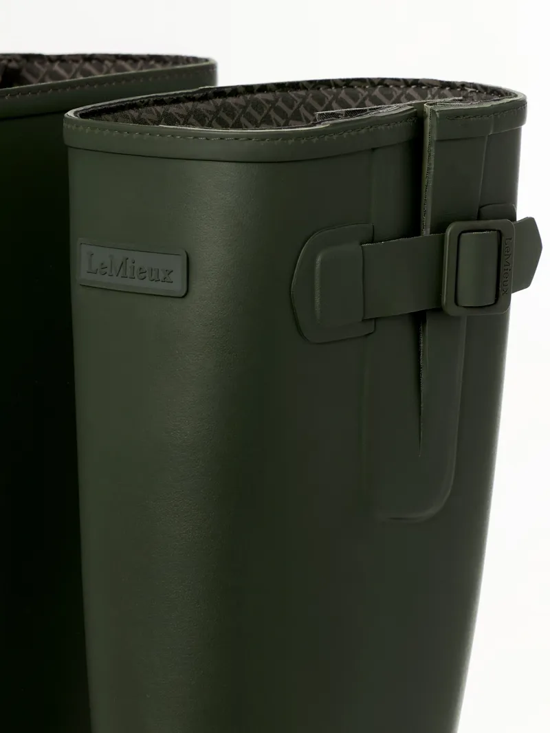 LeMieux Mens Bramshaw Welly - Olive-5