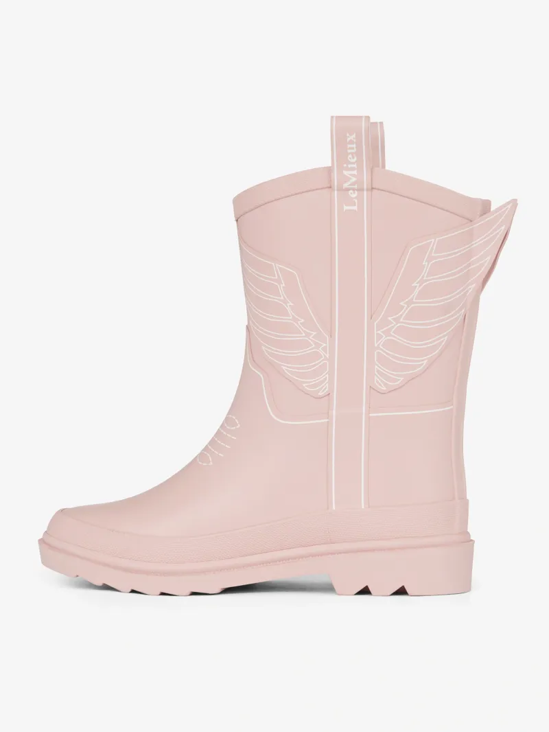 LeMieux Splash Welly Western - Pink-3
