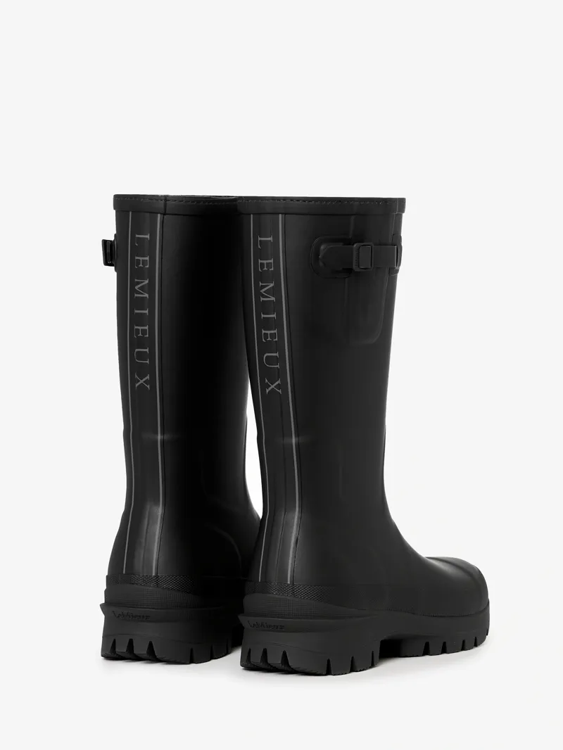 LeMieux Junior Bramshaw Welly - Black-1