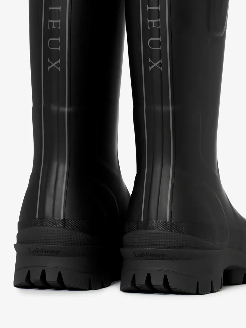 LeMieux Junior Bramshaw Welly - Black-6