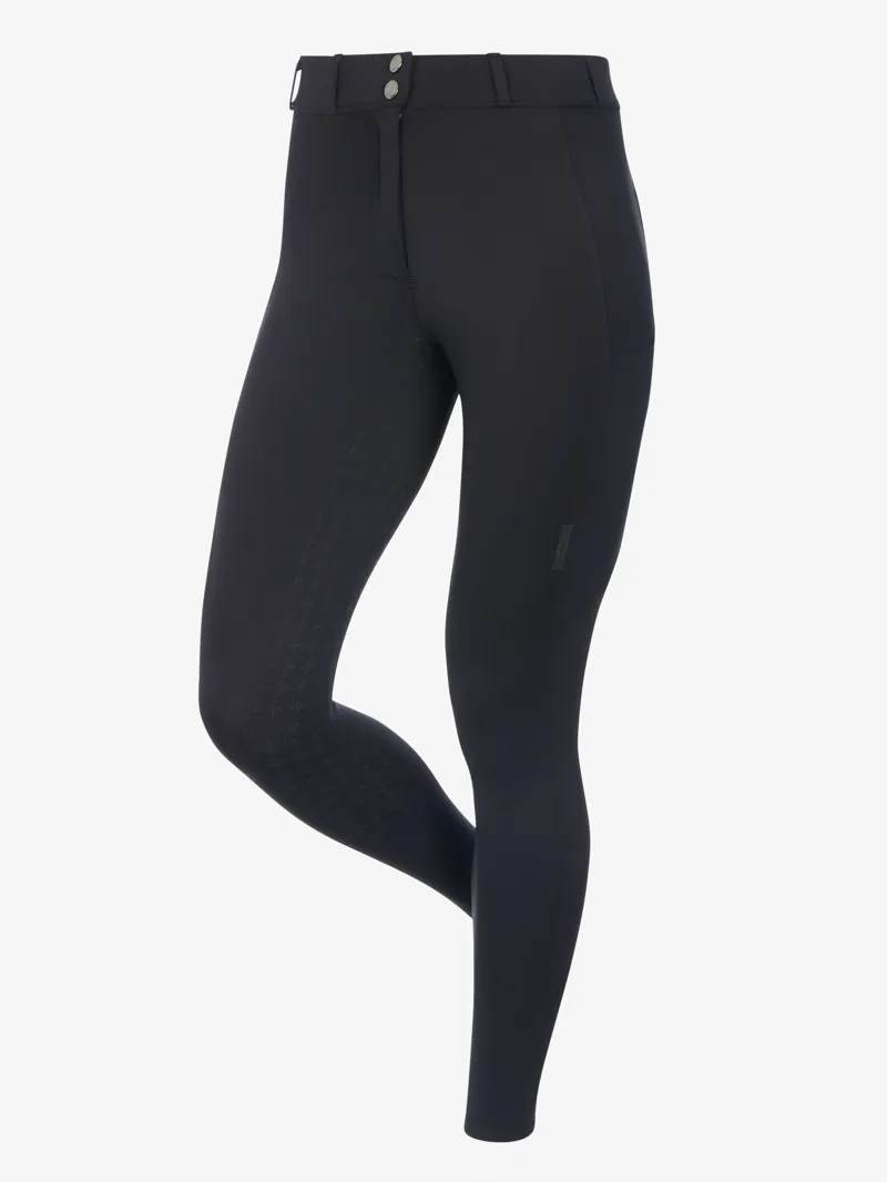 LeMieux Becca Half Seat Breeches - Black-2