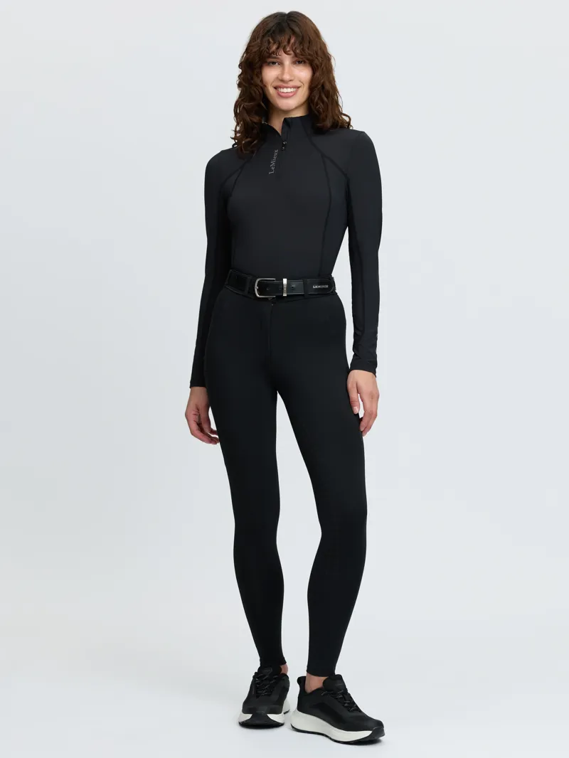 LeMieux Becca Half Seat Breeches - Black-7