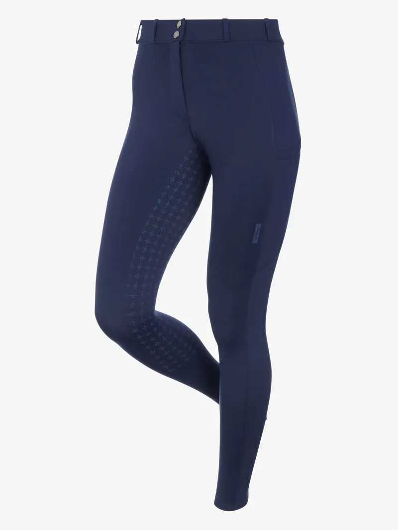 LeMieux Becca Half Seat Breeches - Navy-2
