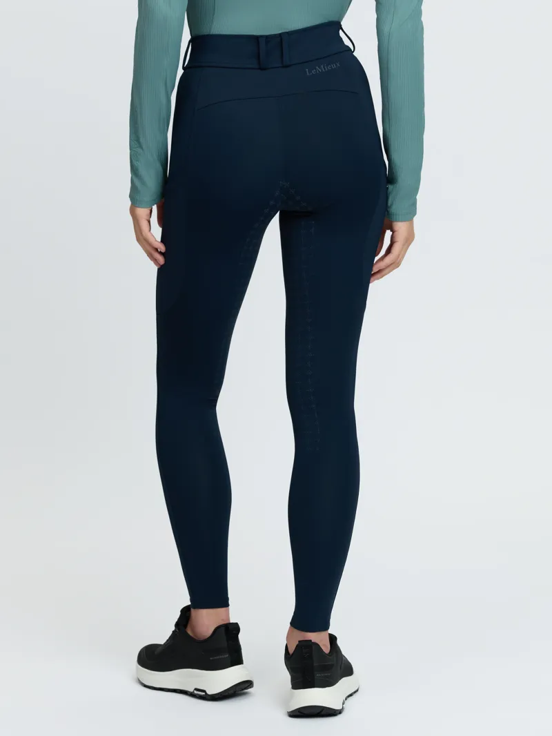 LeMieux Becca Half Seat Breeches - Navy-1