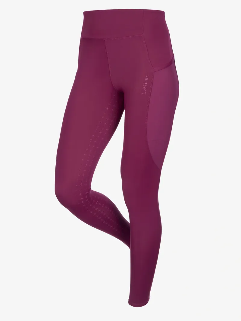 LeMieux Naomi Pull On Breeches - Blackberry