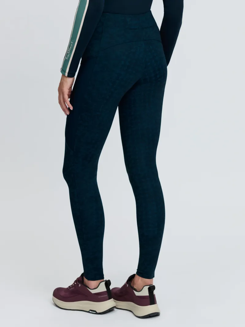 LeMieux Naomi Pull On Breeches Printed - Navy-6