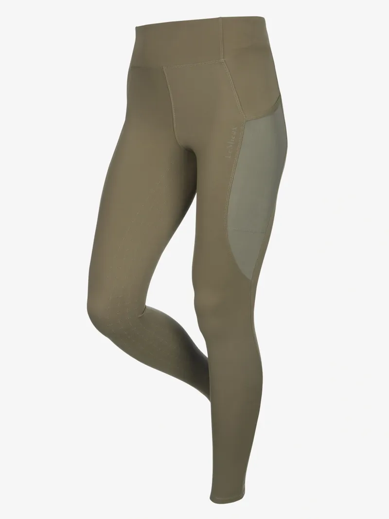 LeMieux Naomi Pull On Breeches - Willow Green