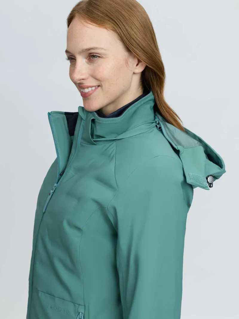 LeMieux Brooke 3 in 1 Waterproof Hybrid Jacket - Aloe-7