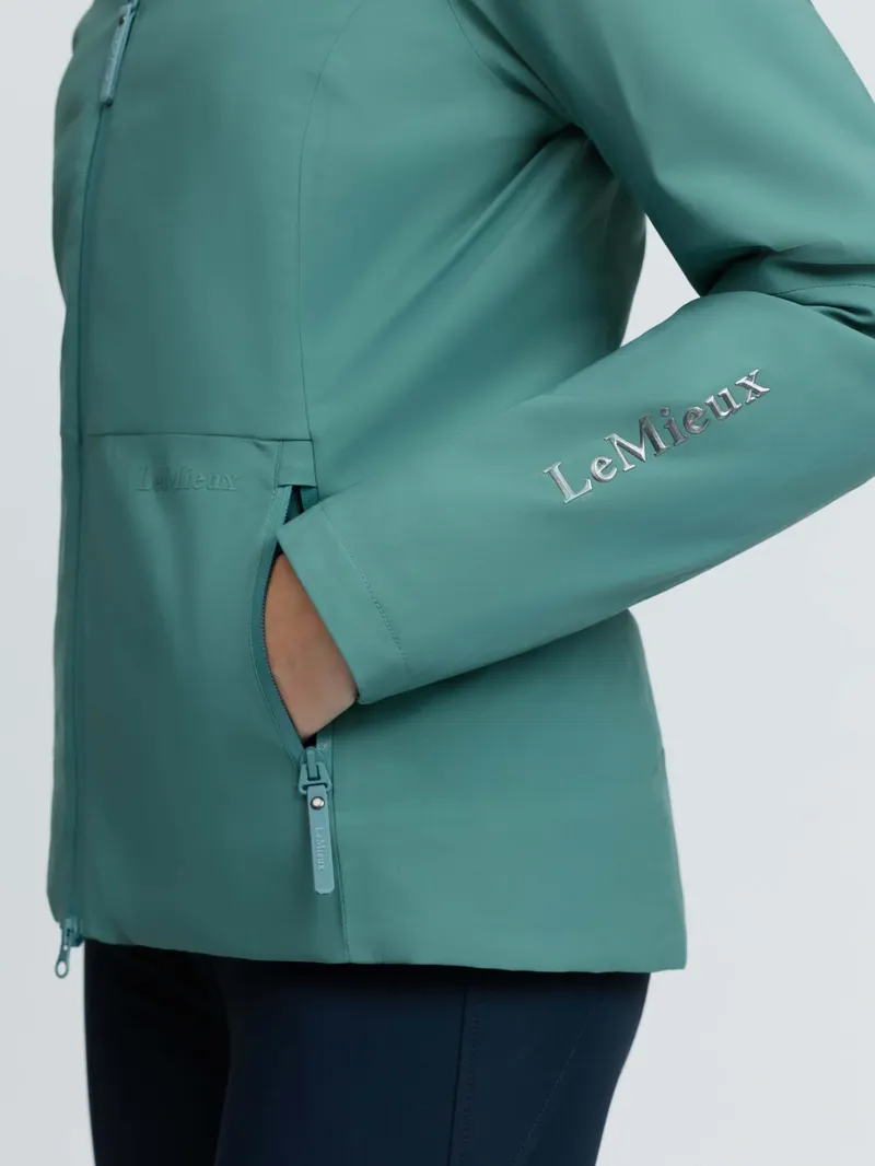 LeMieux Brooke 3 in 1 Waterproof Hybrid Jacket - Aloe-10