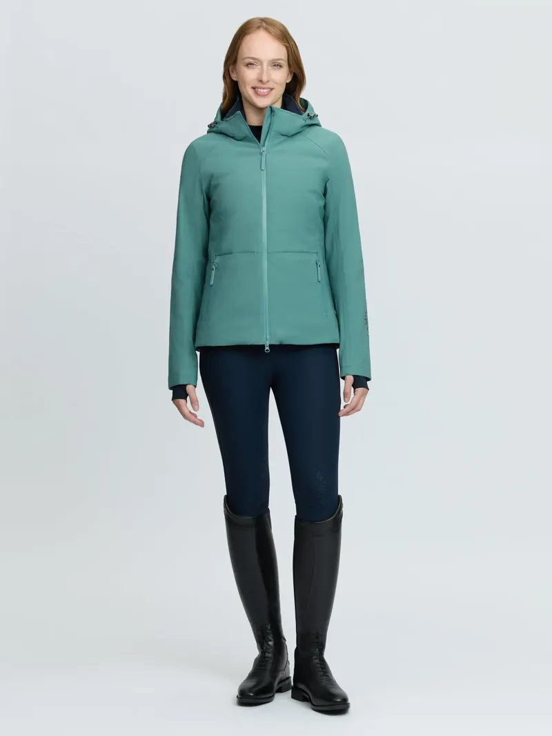 LeMieux Brooke 3 in 1 Waterproof Hybrid Jacket - Aloe-5