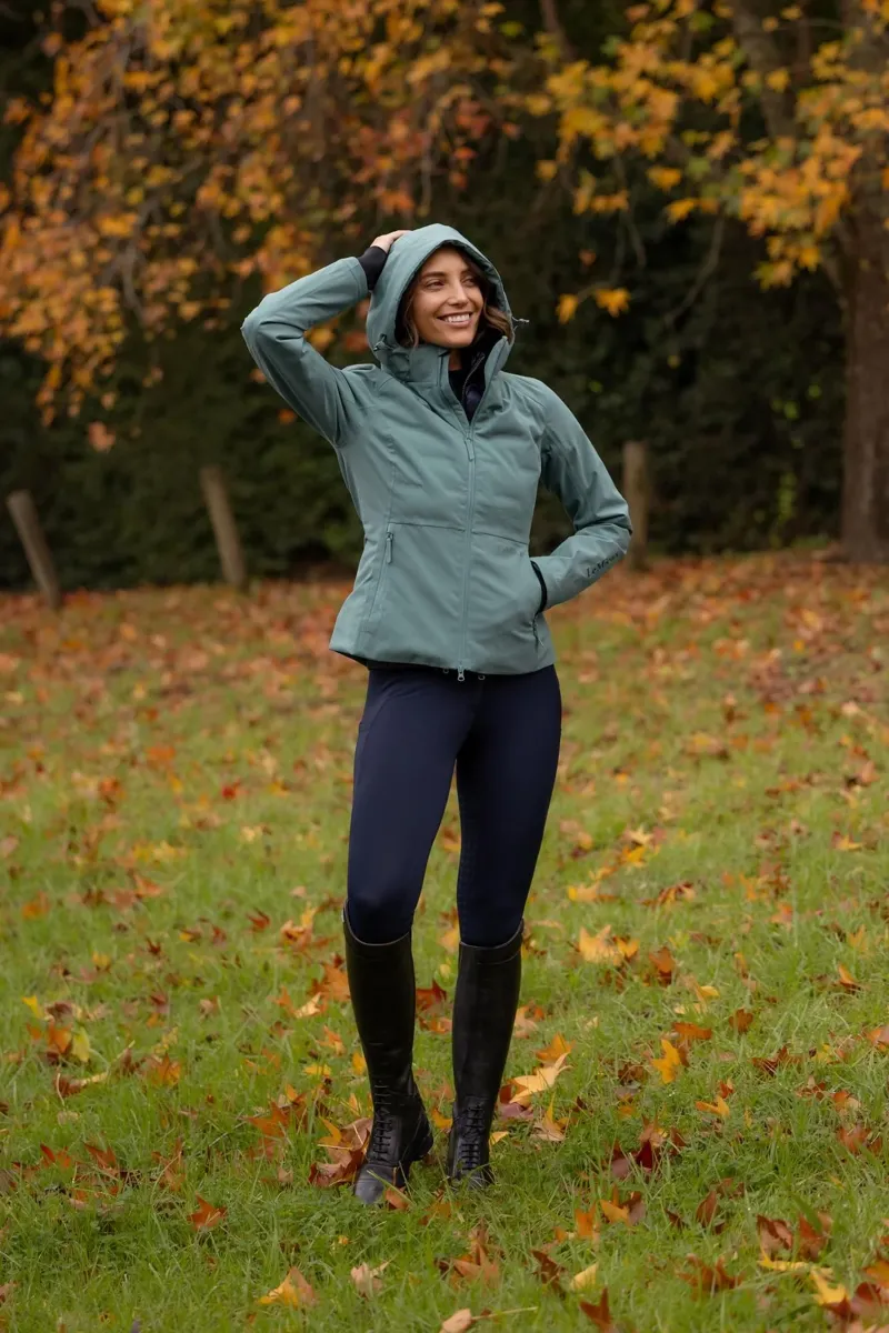 LeMieux Brooke 3 in 1 Waterproof Hybrid Jacket - Aloe-13