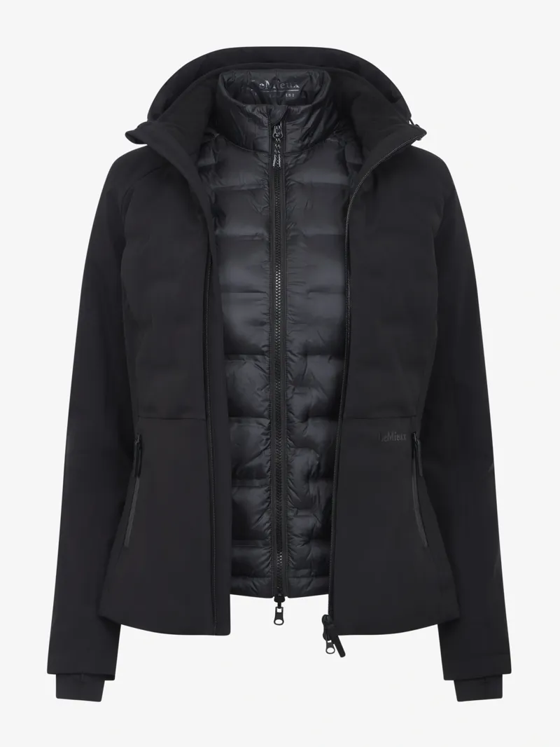 LeMieux Brooke 3 in 1 Waterproof Hybrid Jacket - Black-1