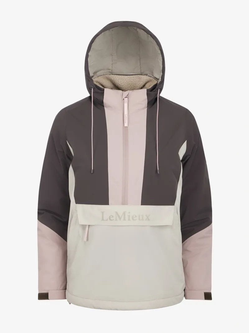 LeMieux Phoebe Half Zip Waterproof Anorak - Wild Rose