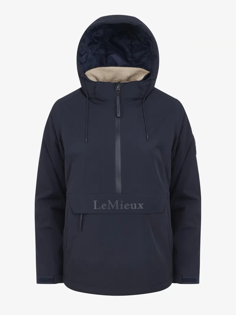 LeMieux Phoebe Half Zip Waterproof Anorak - Navy