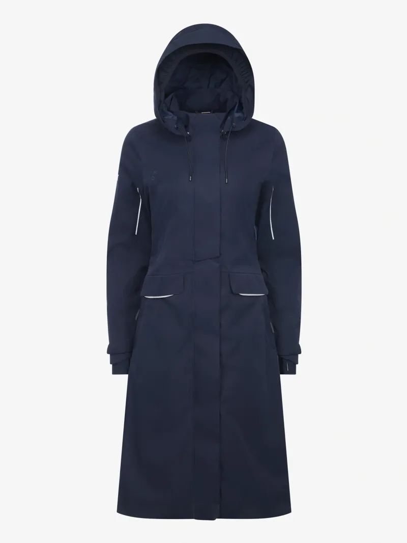 LeMieux Stormwear Performance Riding Coat - Navy-1