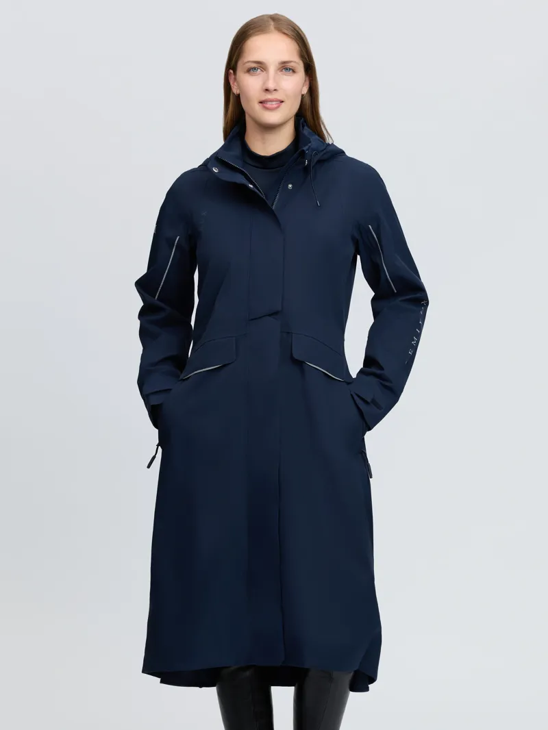 LeMieux Stormwear Performance Riding Coat - Navy-4