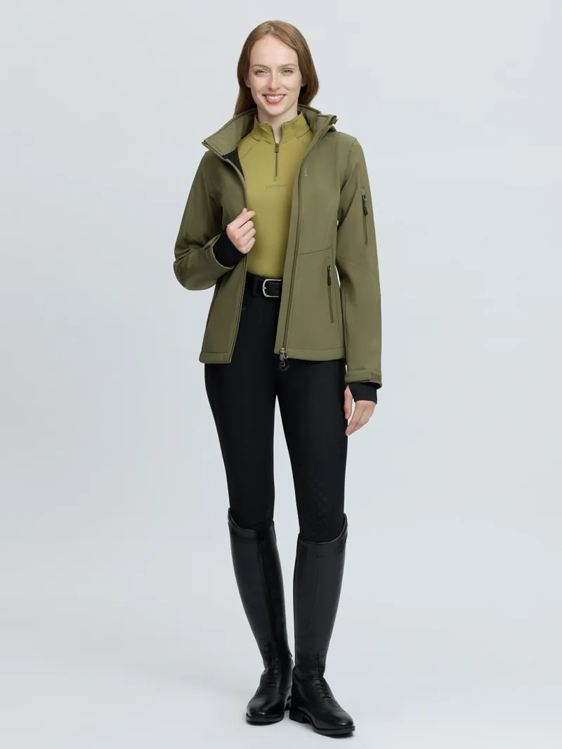 LeMieux Celine Softshell Jacket - Willow Green-10