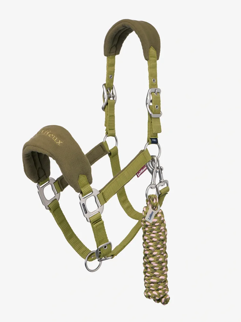 LeMieux Vogue Headcollar and Leadrope - Gooseberry