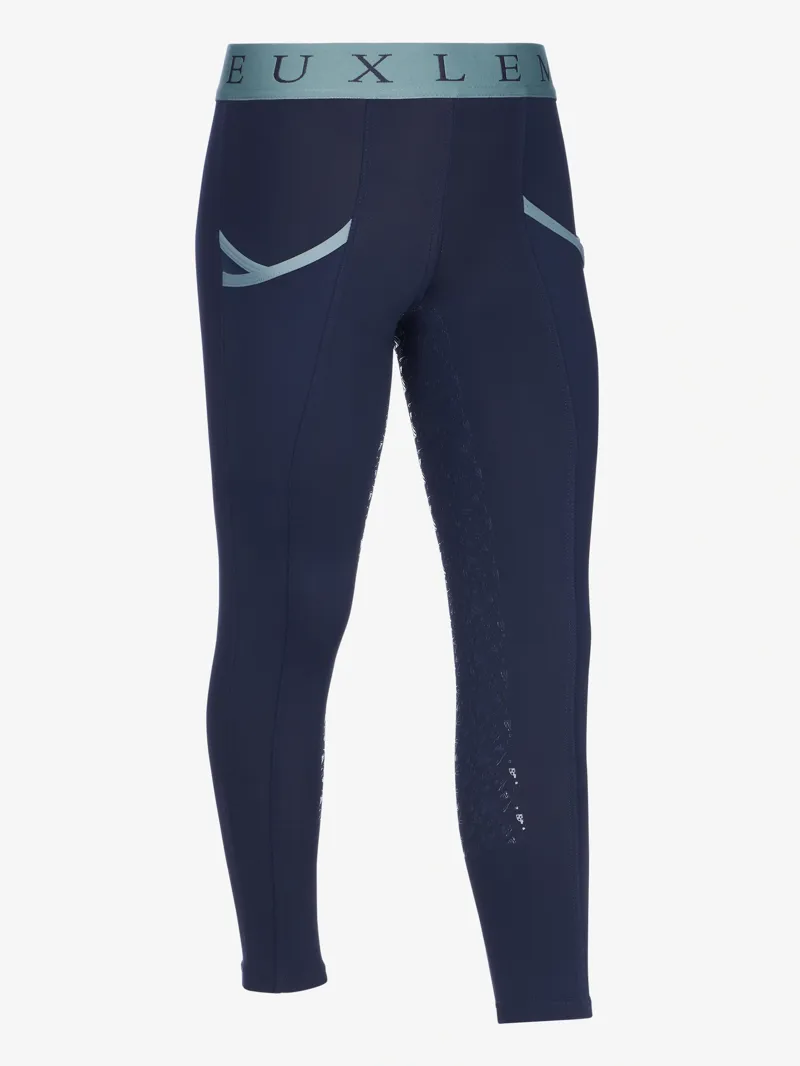 LeMieux Mini Pull Ons - Navy/Aloe