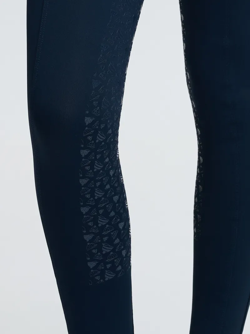 LeMieux Mini Pull Ons - Navy/Aloe-3
