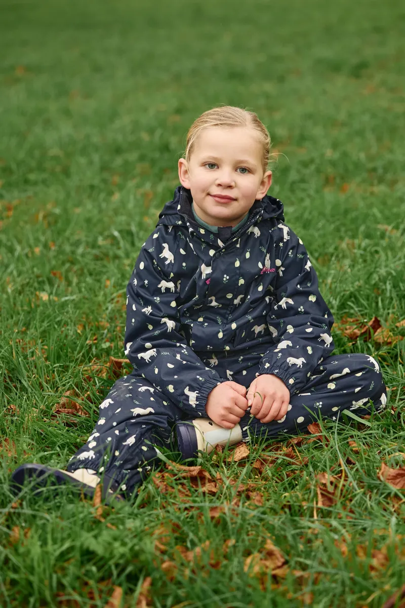 LeMieux Mini Pippin Splash Jacket - Navy-8