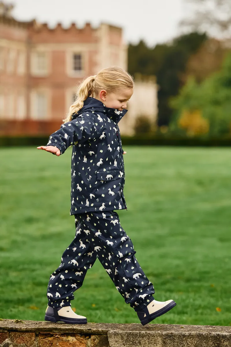 LeMieux Mini Pippin Splash Jacket - Navy-7