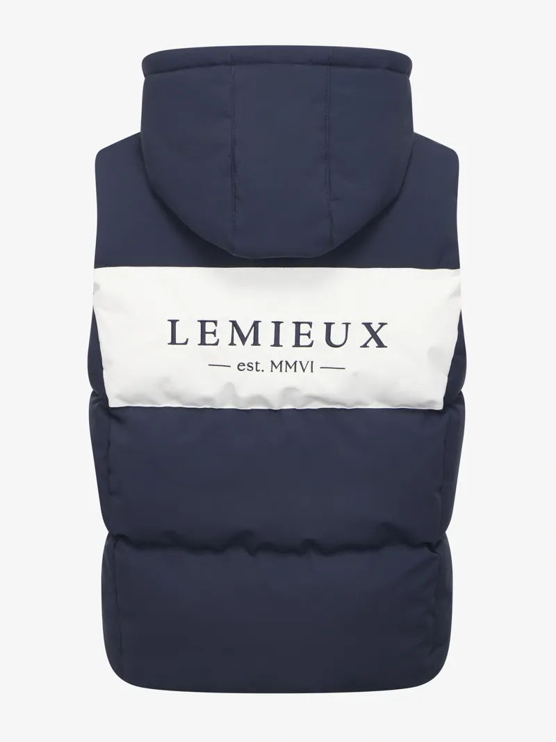 LeMieux Young Rider Joey Hooded Gilet - Navy-2
