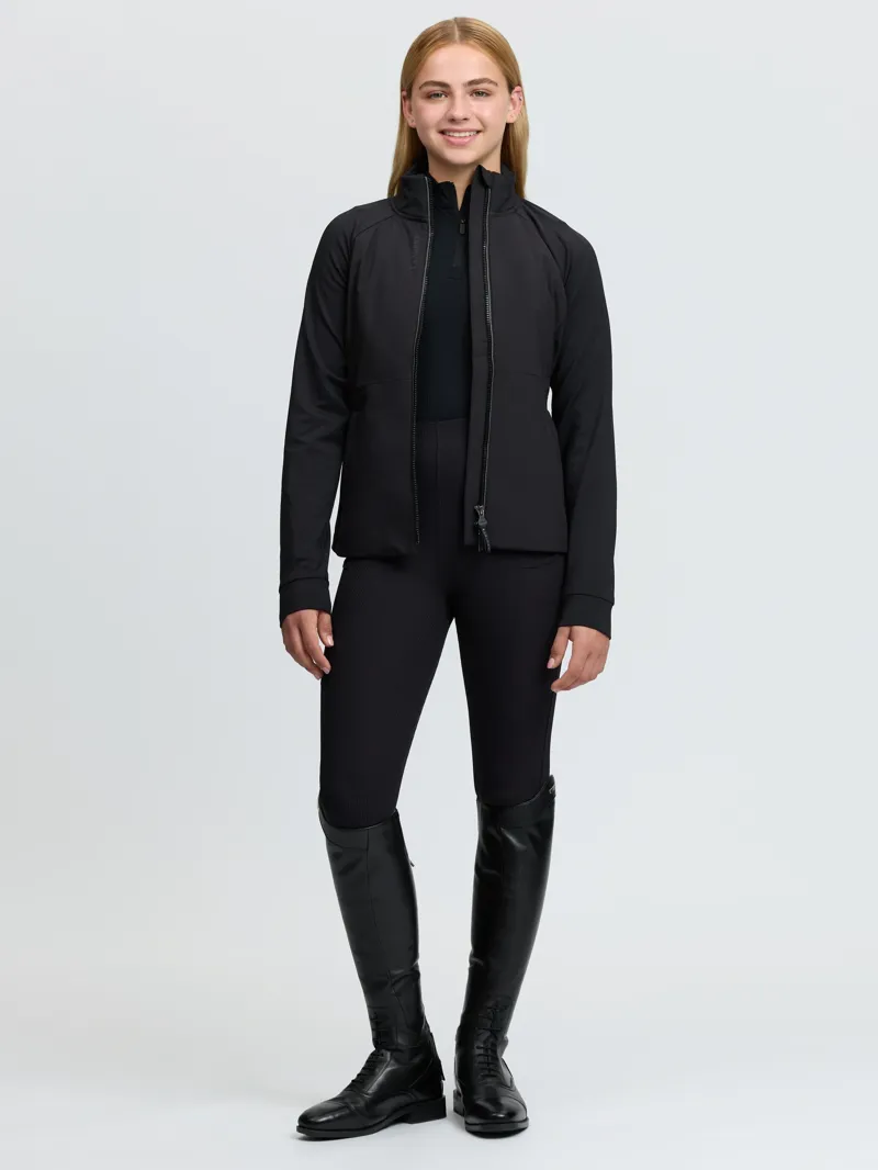 LeMieux Young Rider Betty Lightweight Jacket - Black-2