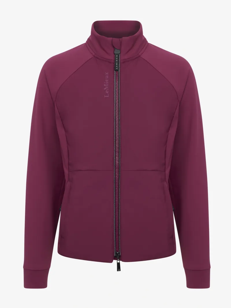 LeMieux Young Rider Betty Lightweight Jacket - Blackberry-2