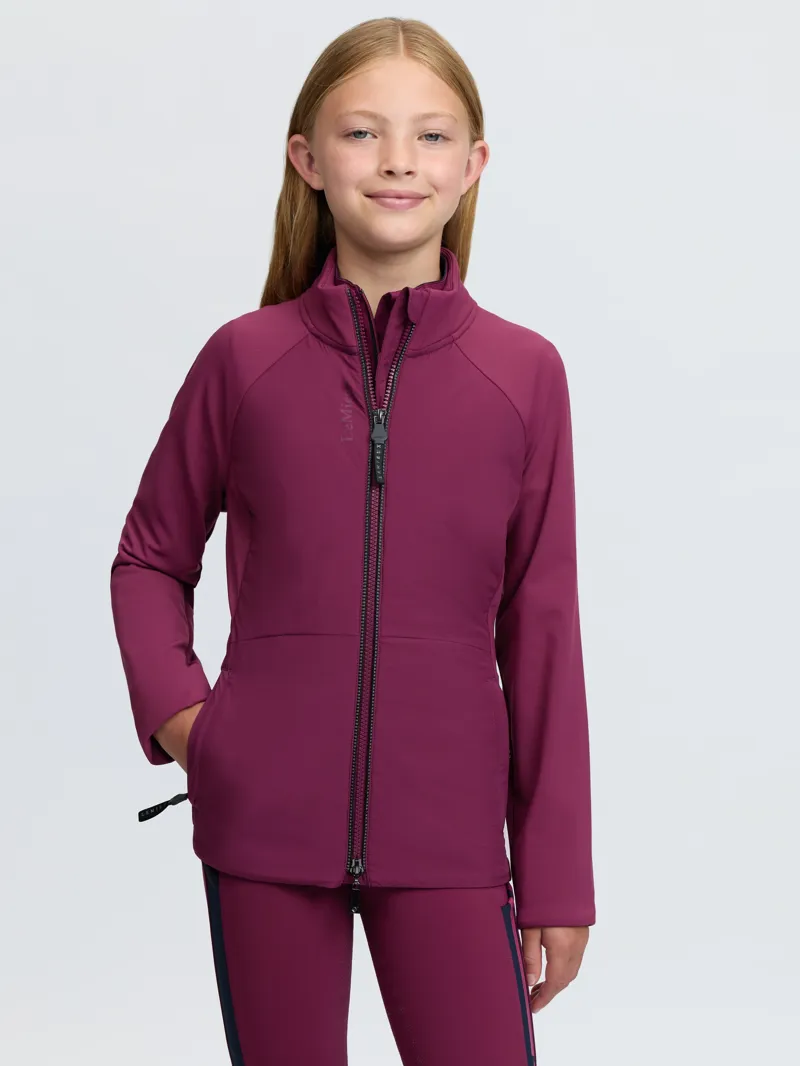 LeMieux Young Rider Betty Lightweight Jacket - Blackberry
