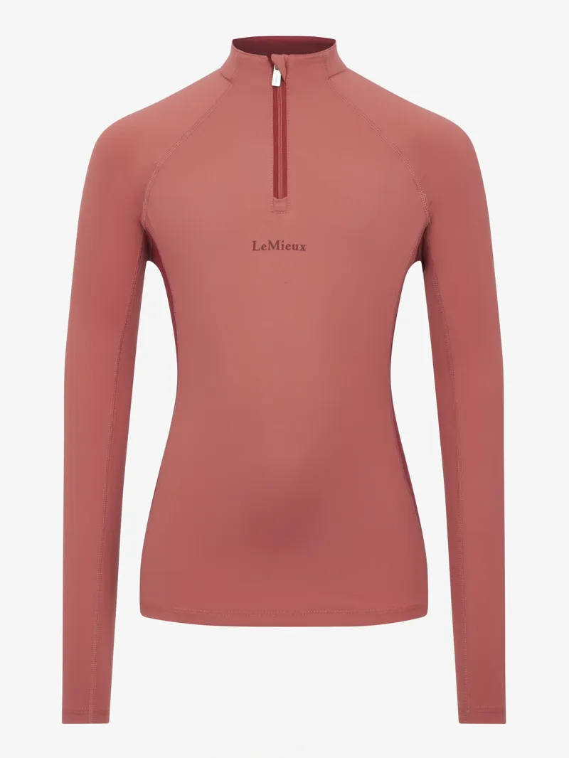 LeMieux Young Rider Classique Base Layer - Spiced Earth-1