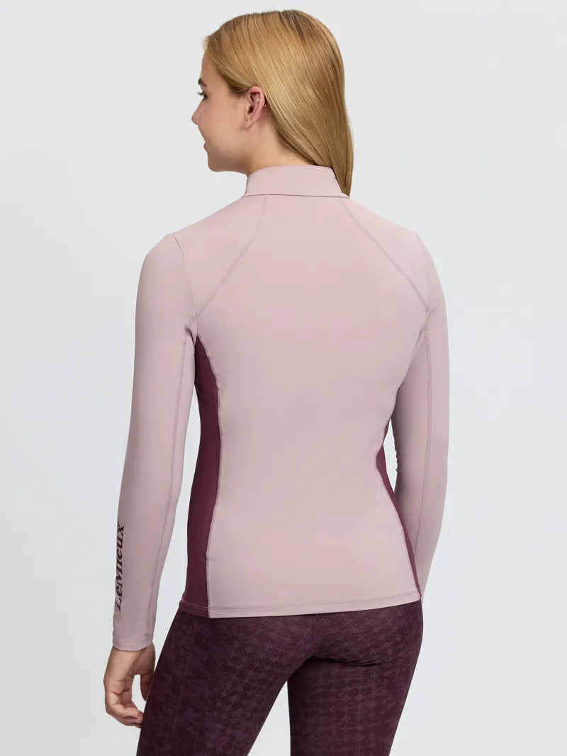 LeMieux Young Rider Classique Base Layer - Wild Rose-3