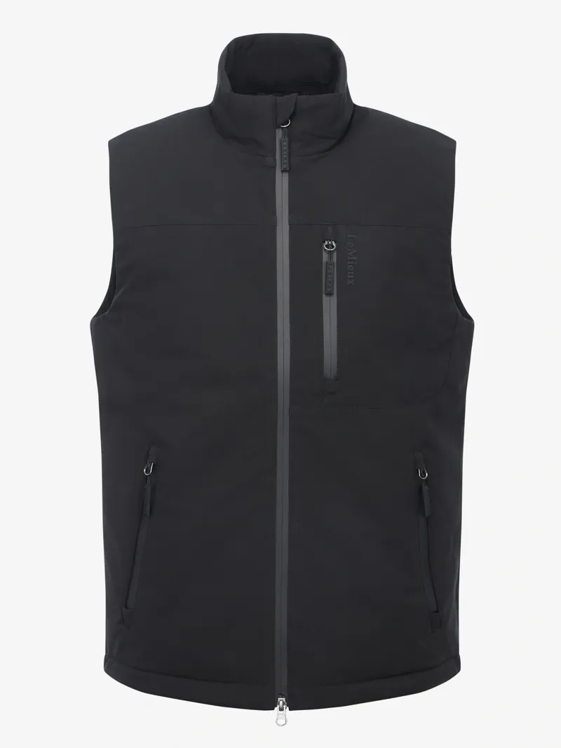 LeMieux Mens Midweight Insulated Gilet - Black-2
