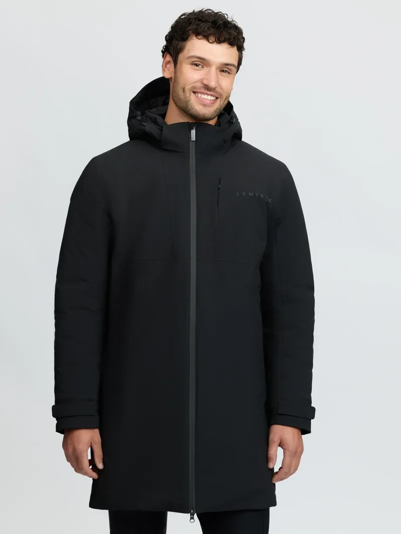 LeMieux Mens Waterproof Training Coat - Black