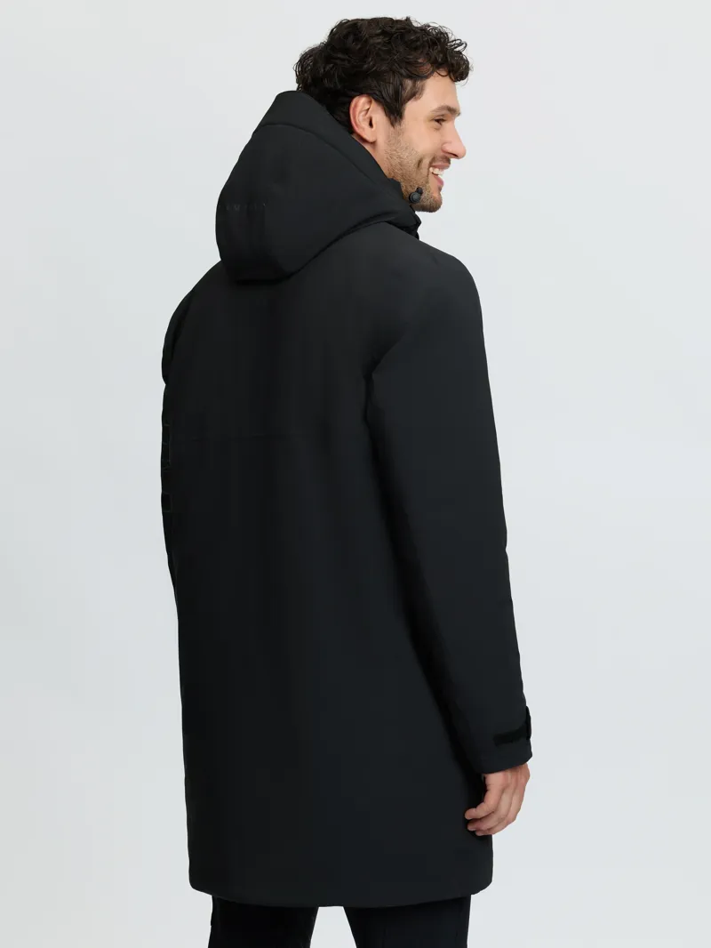 LeMieux Mens Waterproof Training Coat - Black-4