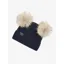 LeMieux Mini Double Pom Beanie - Navy