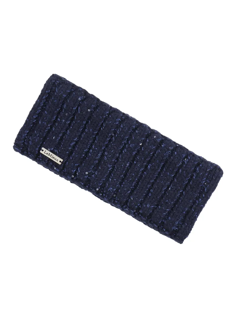 LeMieux Bernie Sequin Headband - Navy