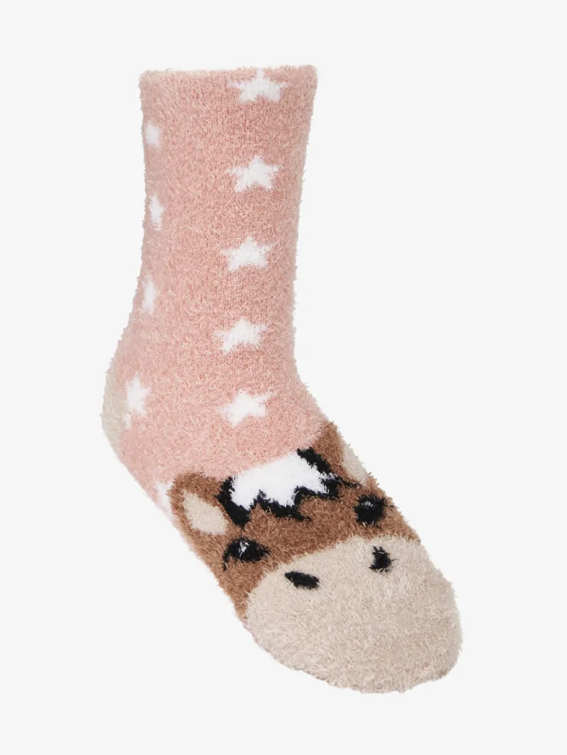 LeMieux Mini Fluffy Character Socks - Oskar