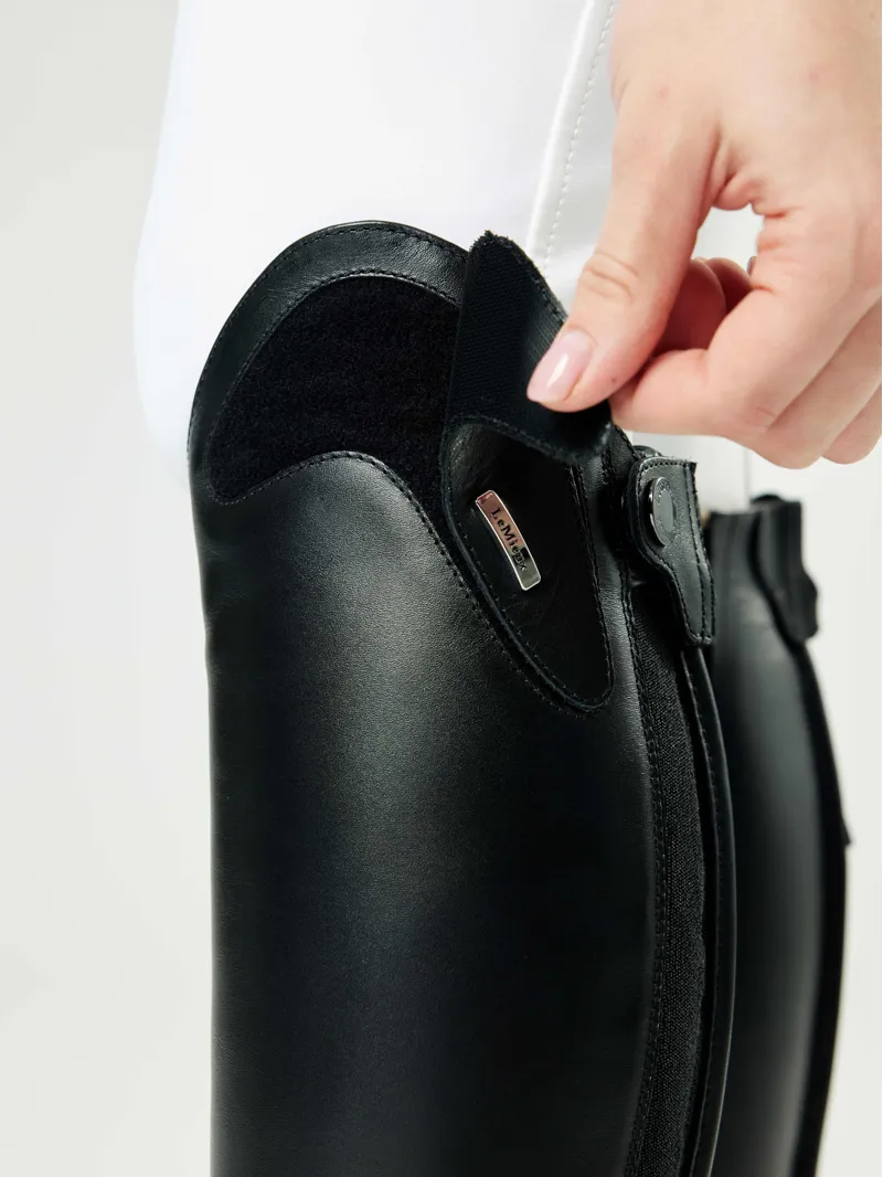 LeMieux Junior Interchangeable Riding Boots Tall/Slim - Black-3