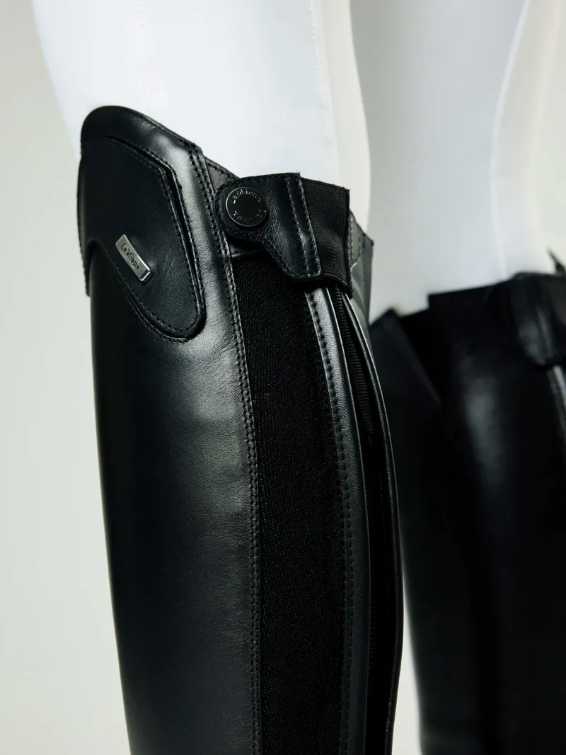 LeMieux Junior Interchangeable Riding Boot Regular/Full - Black-2